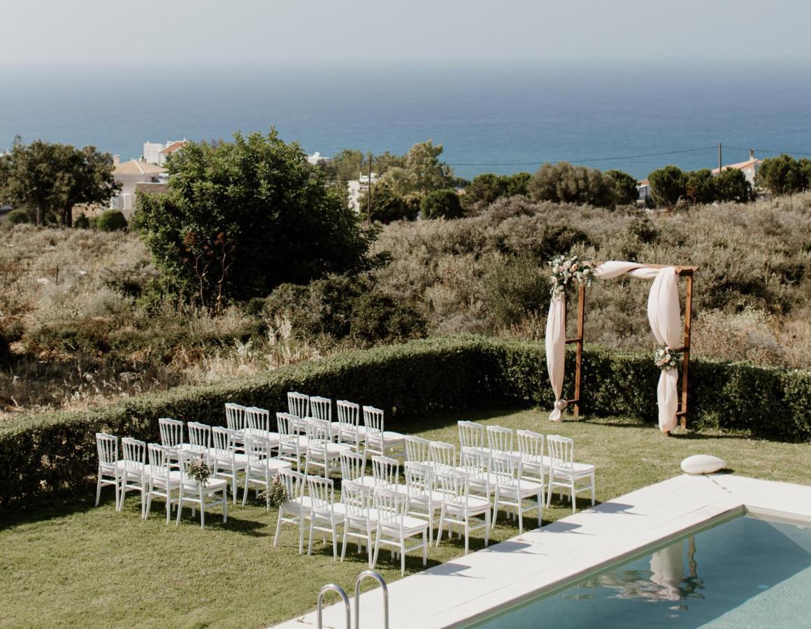 Lux Villa Mia With Heated Pool, 2Km To Beach & Childrens Area! Mikró Metóhi Kültér fotó